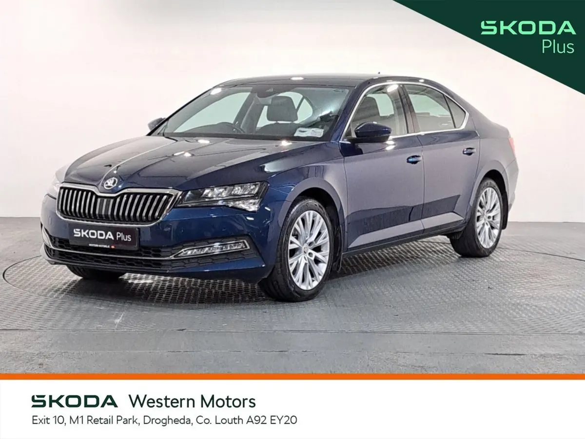 Skoda Superb Saloon, Diesel, 2023, Blue