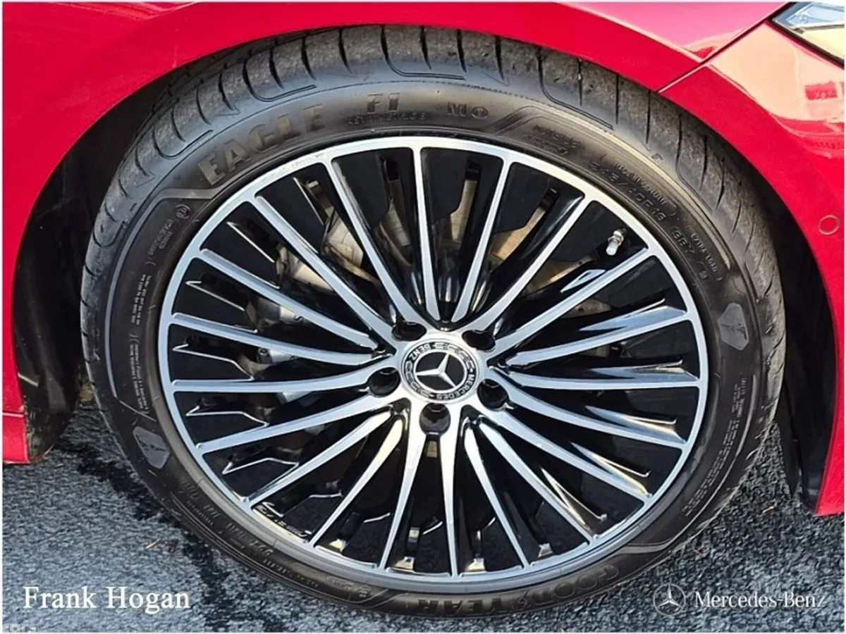 Mercedes-Benz CLE Coupe, Diesel Hybrid, 2026, Red
