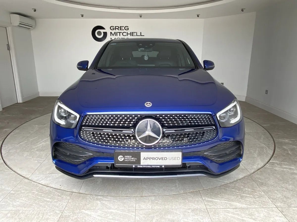 Mercedes-Benz GLC Coupe, Diesel, 2021, Blue