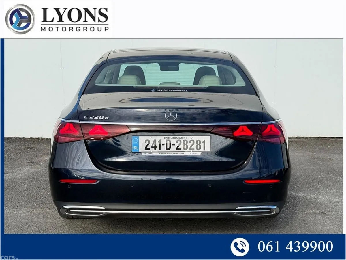 Mercedes-Benz E-Class Saloon, Diesel Hybrid, 2024, Blue