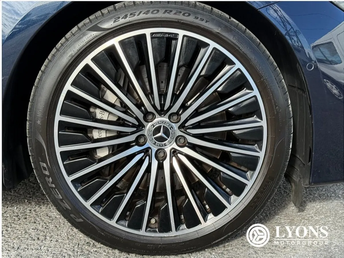 Mercedes-Benz E-Class Saloon, Diesel Hybrid, 2024, Blue