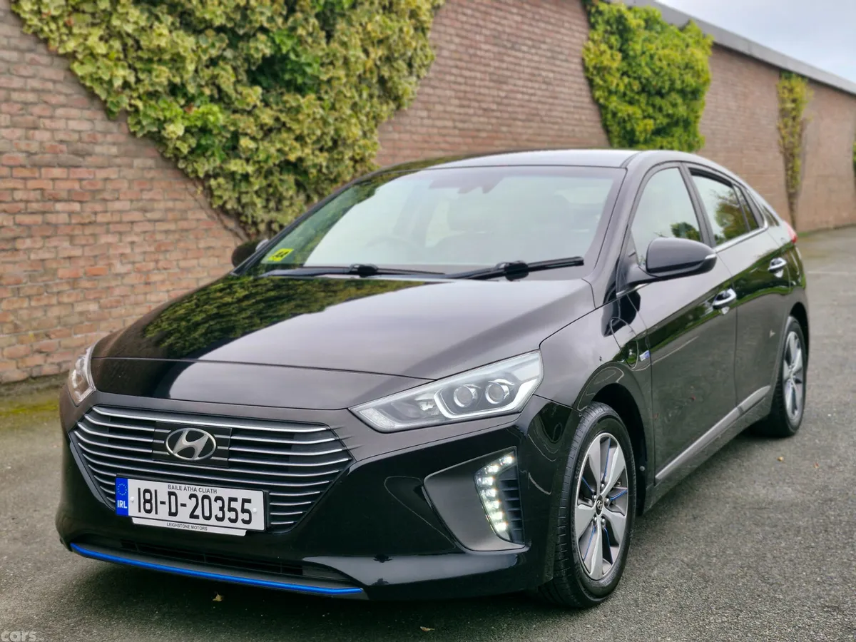 Hyundai IONIQ Hatchback, Petrol Plug-in Hybrid, 2018, Black