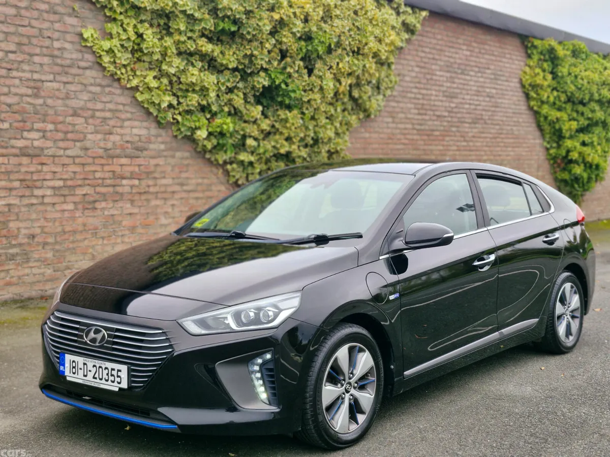 Hyundai IONIQ Hatchback, Petrol Plug-in Hybrid, 2018, Black