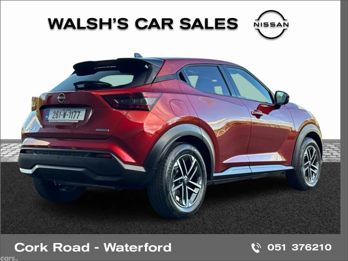 Nissan Juke SUV, Petrol Hybrid, 2026, Red