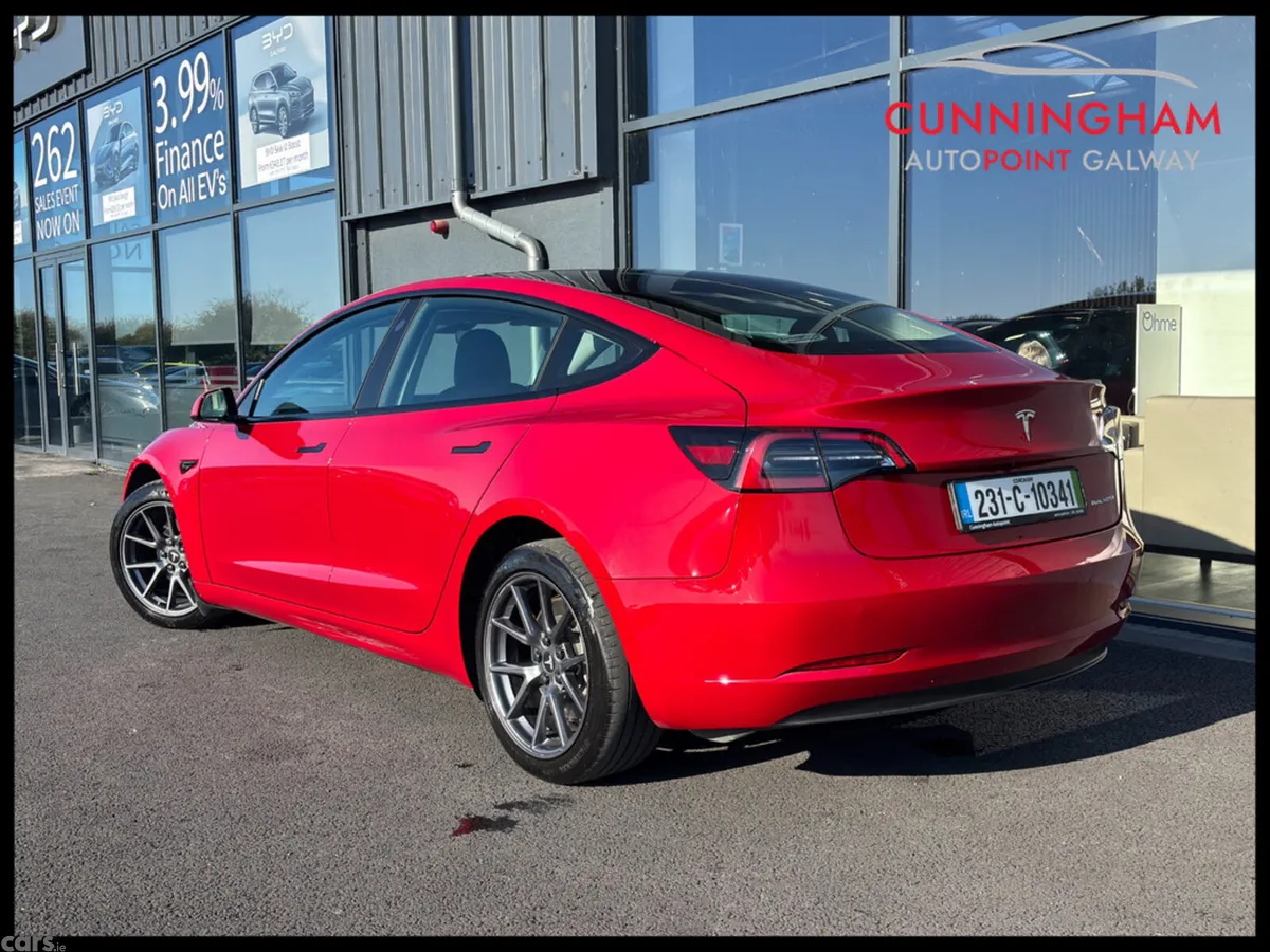 Tesla Model 3 Saloon, Electric, 2023, Red