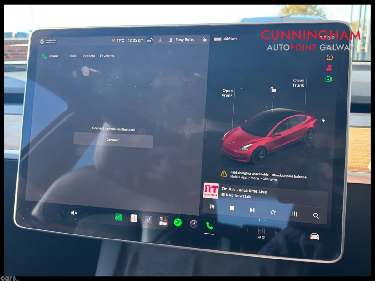 Tesla Model 3 Saloon, Electric, 2023, Red