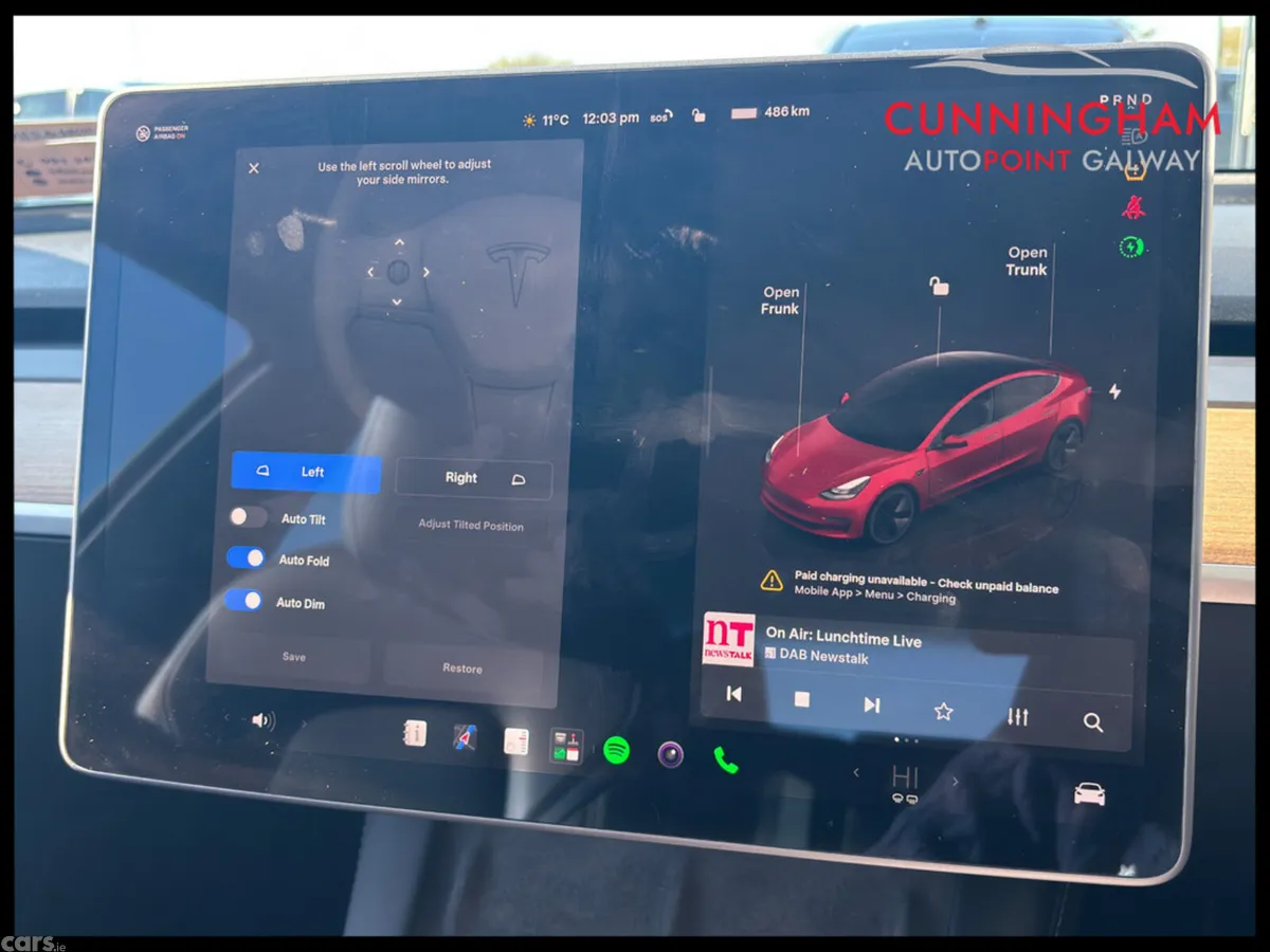 Tesla Model 3 Saloon, Electric, 2023, Red