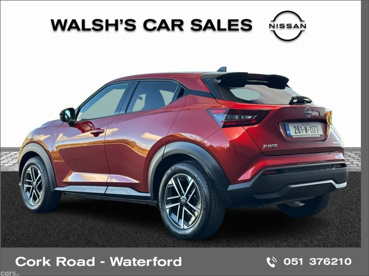 Nissan Juke SUV, Petrol Hybrid, 2026, Red