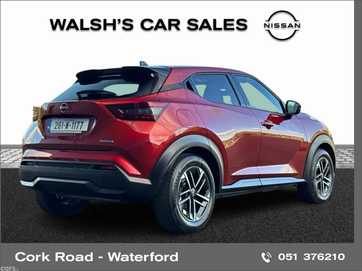 Nissan Juke SUV, Petrol Hybrid, 2026, Red