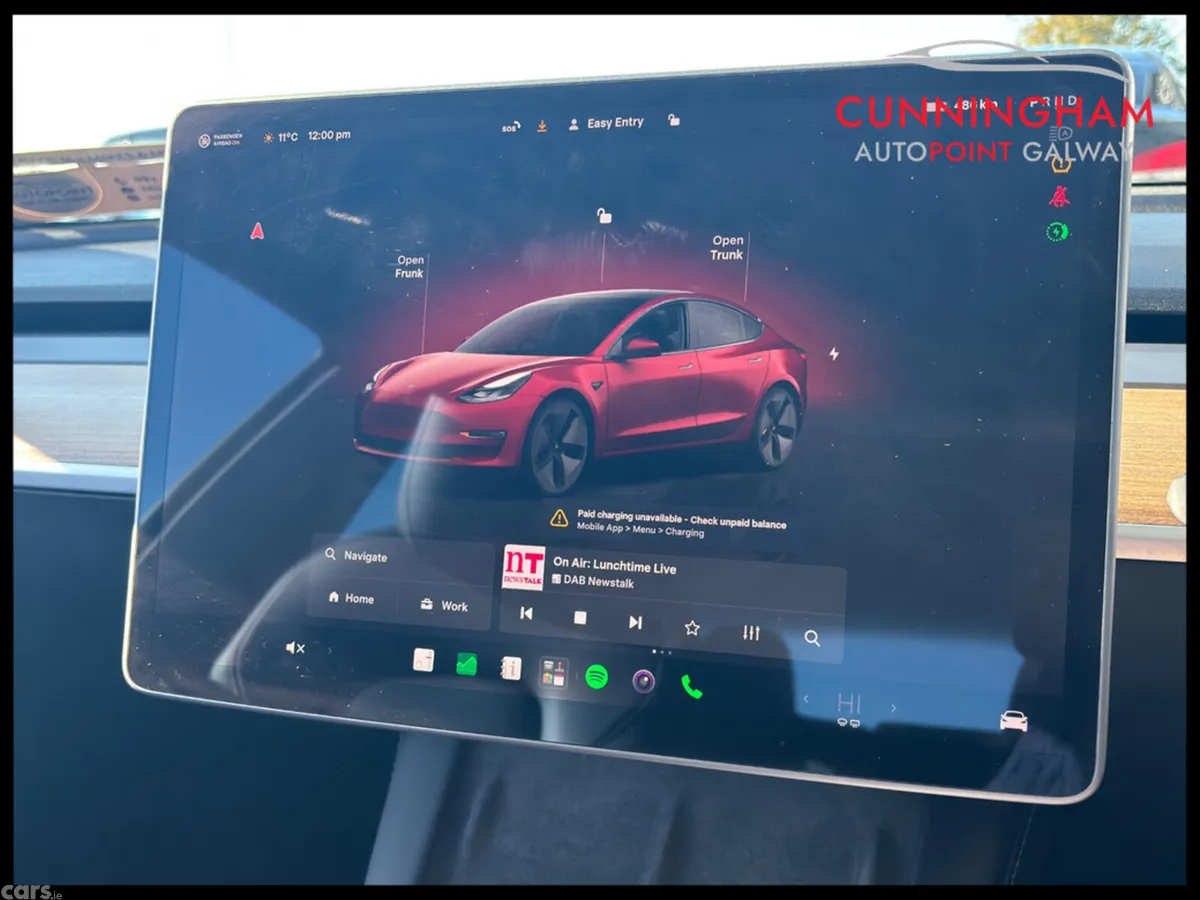 Tesla Model 3 Saloon, Electric, 2023, Red
