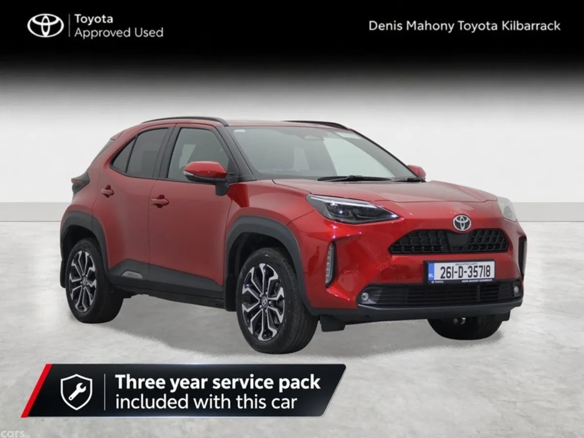 Toyota Yaris Cross Hatchback, Petrol Hybrid, 2026, Red