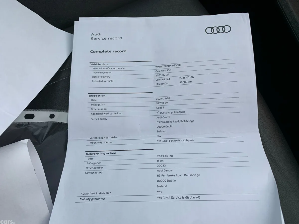 Audi Q4 e-tron SUV, Electric, 2023, Grey