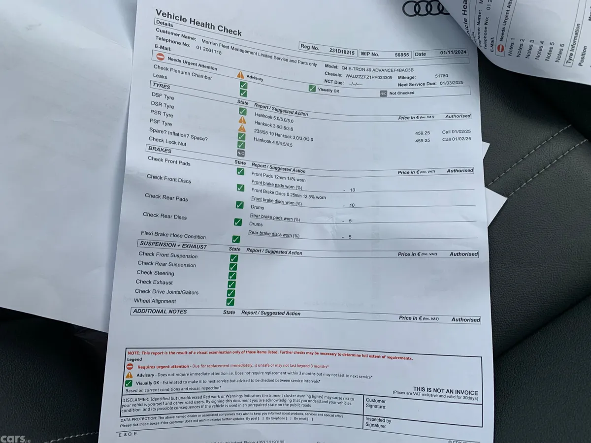 Audi Q4 e-tron SUV, Electric, 2023, Grey