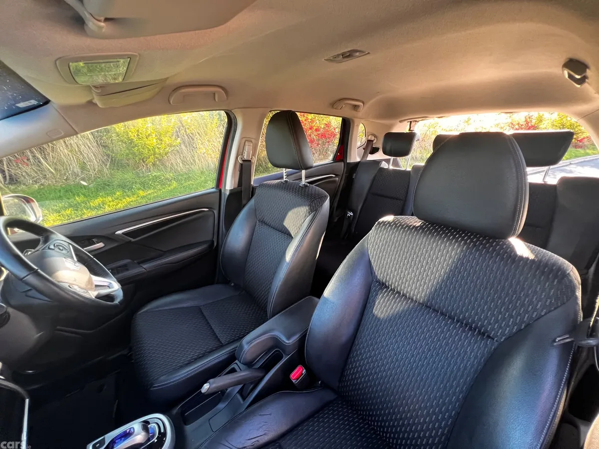 Honda Fit Hatchback, Petrol Hybrid, 2015, Red