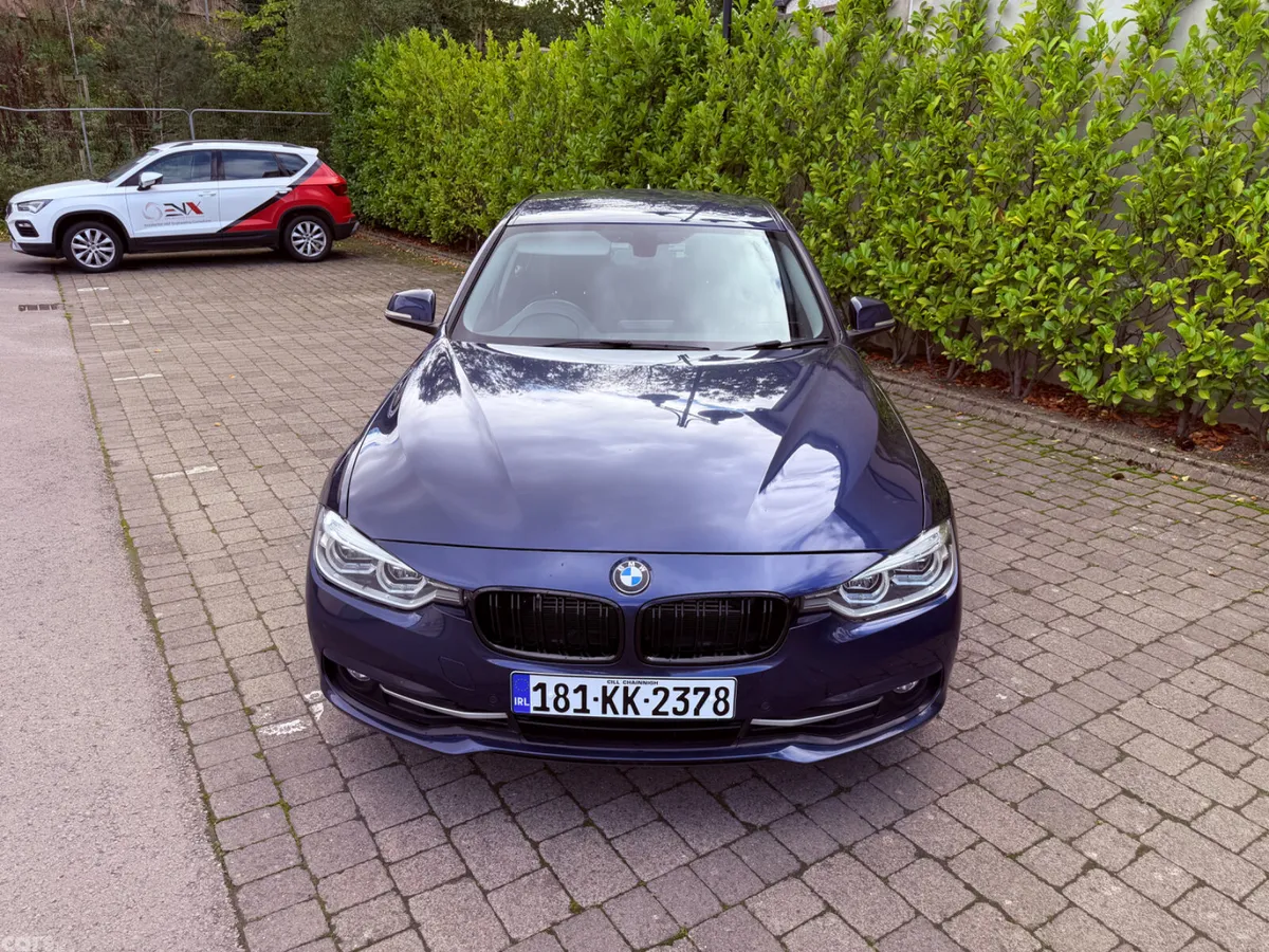 BMW 3-Series Saloon, Petrol Plug-in Hybrid, 2018, Blue