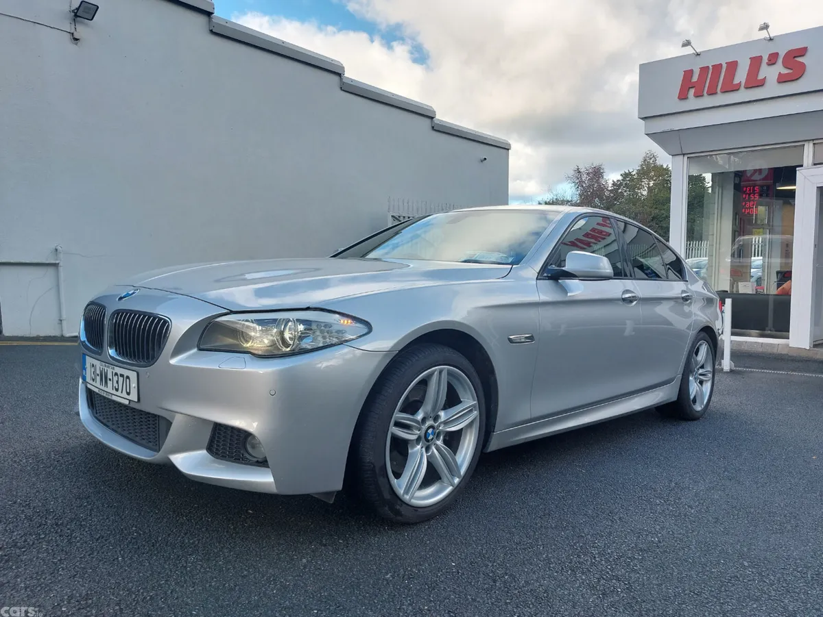 BMW 5-Series Saloon, Diesel, 2013, Silver