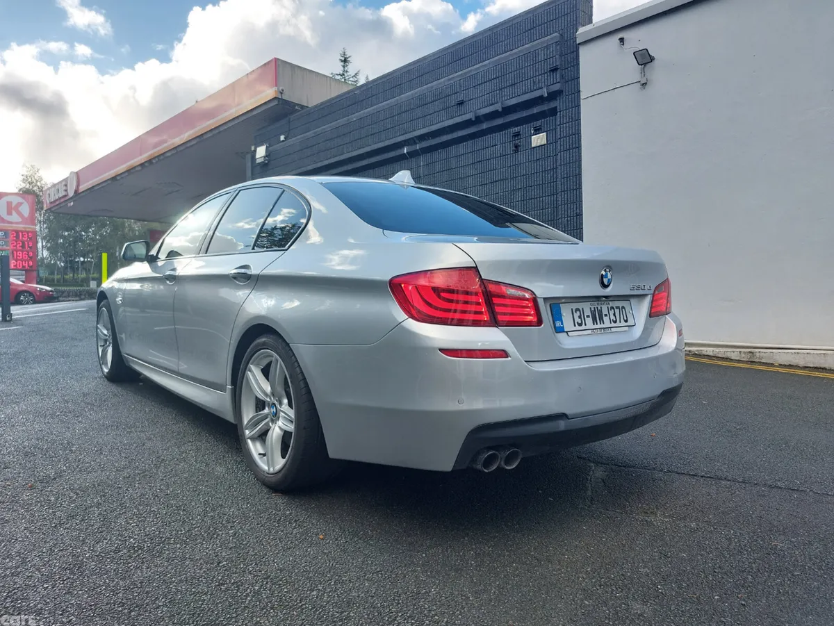 BMW 5-Series Saloon, Diesel, 2013, Silver