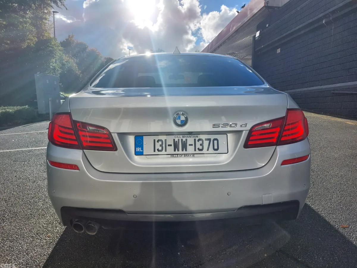 BMW 5-Series Saloon, Diesel, 2013, Silver