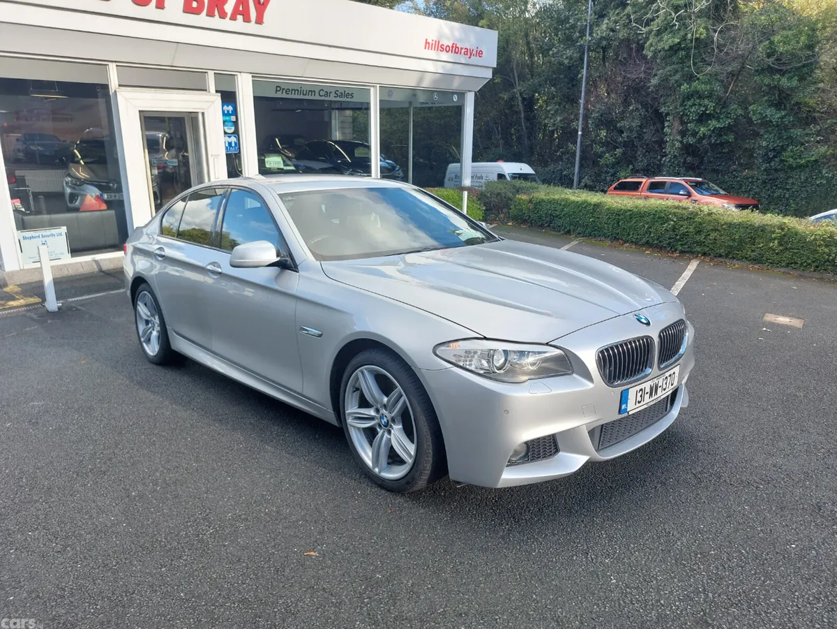 BMW 5-Series Saloon, Diesel, 2013, Silver
