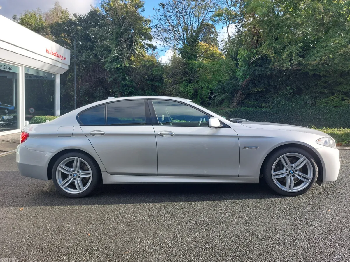 BMW 5-Series Saloon, Diesel, 2013, Silver