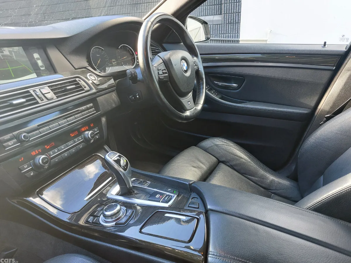 BMW 5-Series Saloon, Diesel, 2013, Silver