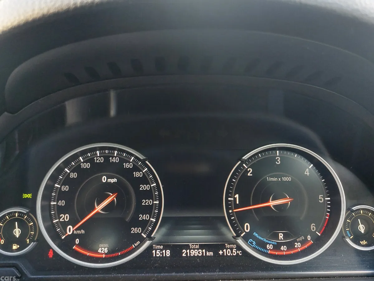 BMW 5-Series Saloon, Diesel, 2013, Silver