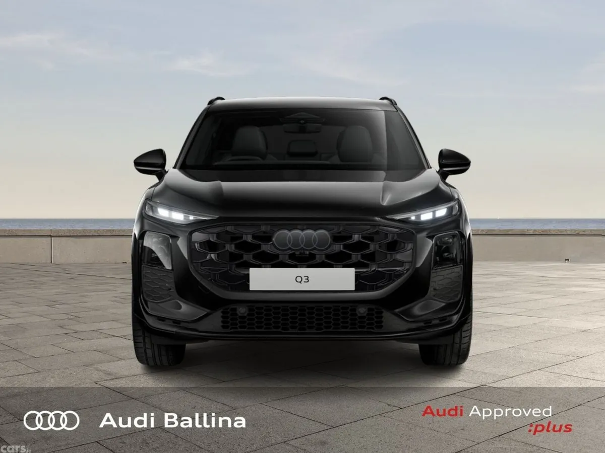 Audi Q3 SUV, Petrol Plug-in Hybrid, 2027, Black