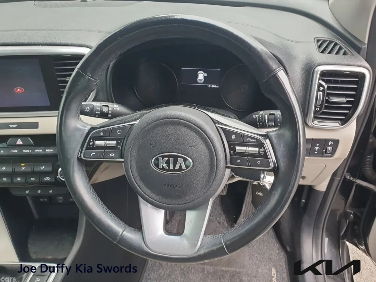 Kia Sportage SUV, Diesel Hybrid, 2021, Black