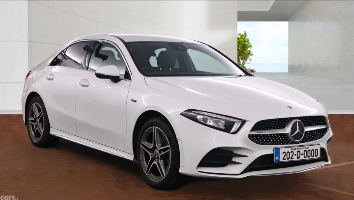 Mercedes-Benz A-Class Saloon, Petrol Plug-in Hybrid, 2020, White