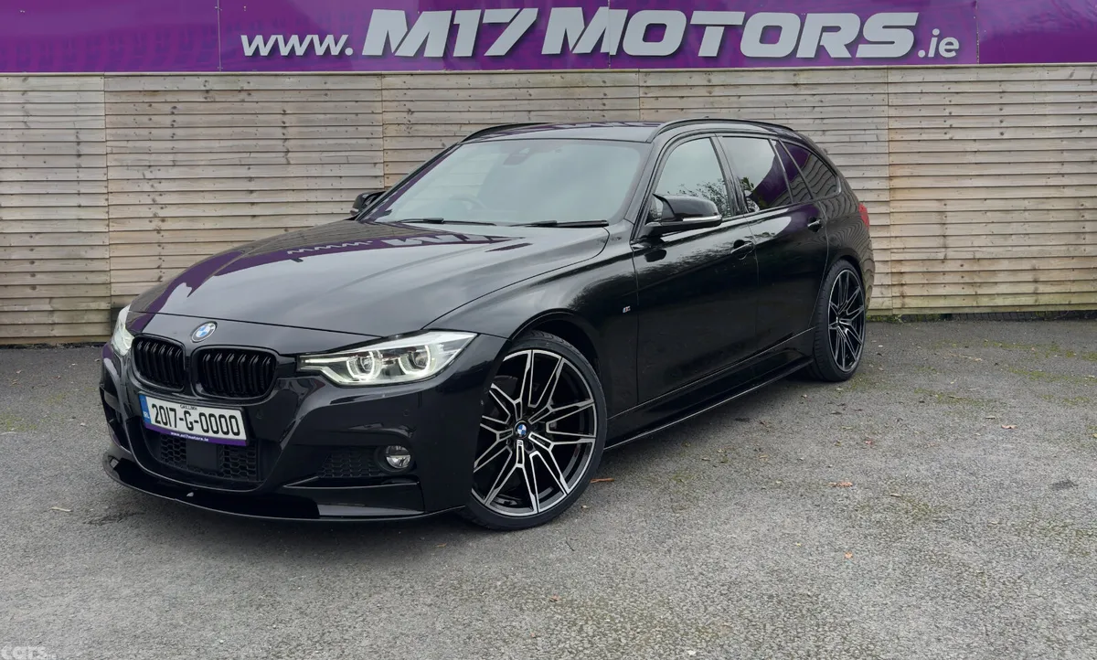 BMW 3-Series Estate, Diesel, 2017, Black