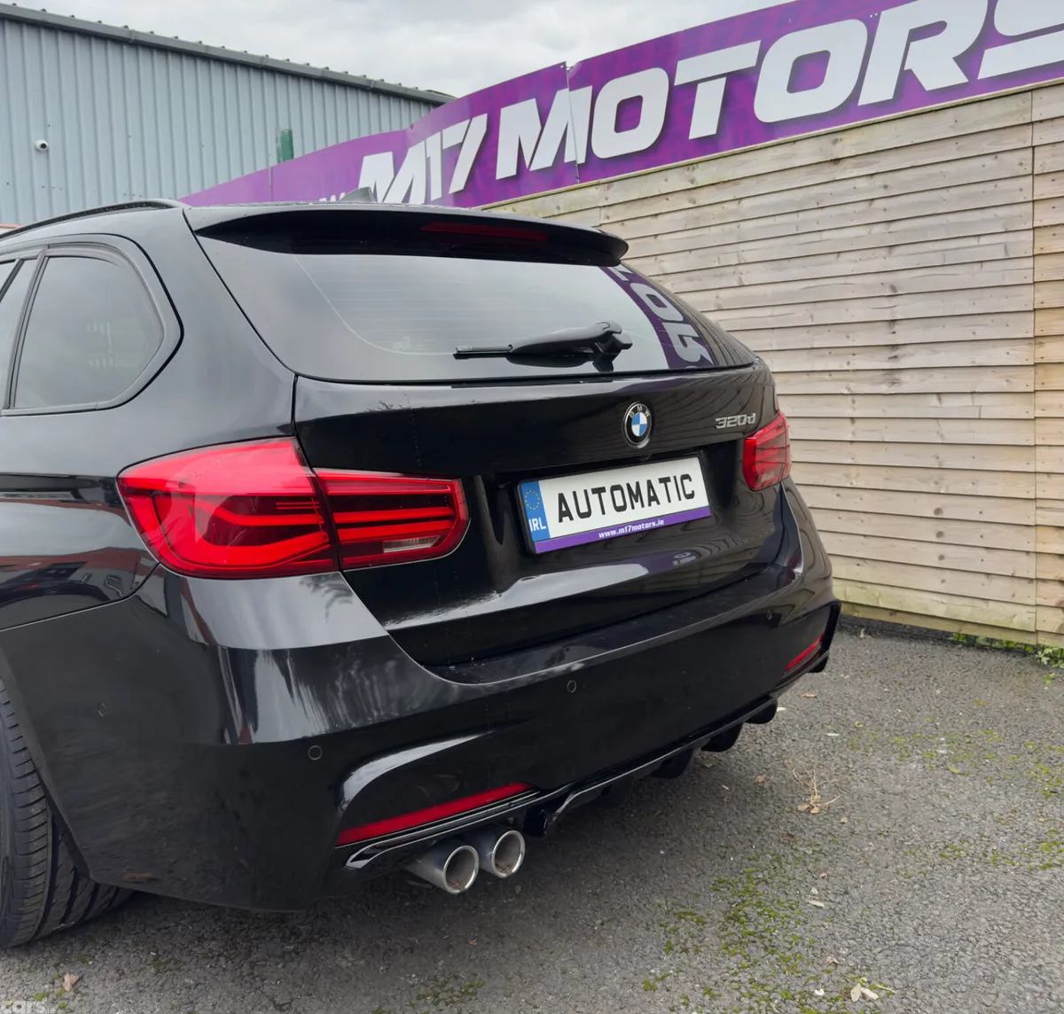 BMW 3-Series Estate, Diesel, 2017, Black