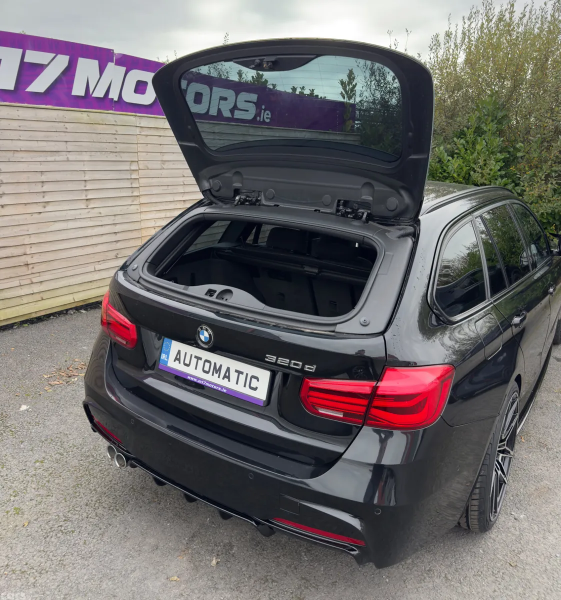BMW 3-Series Estate, Diesel, 2017, Black