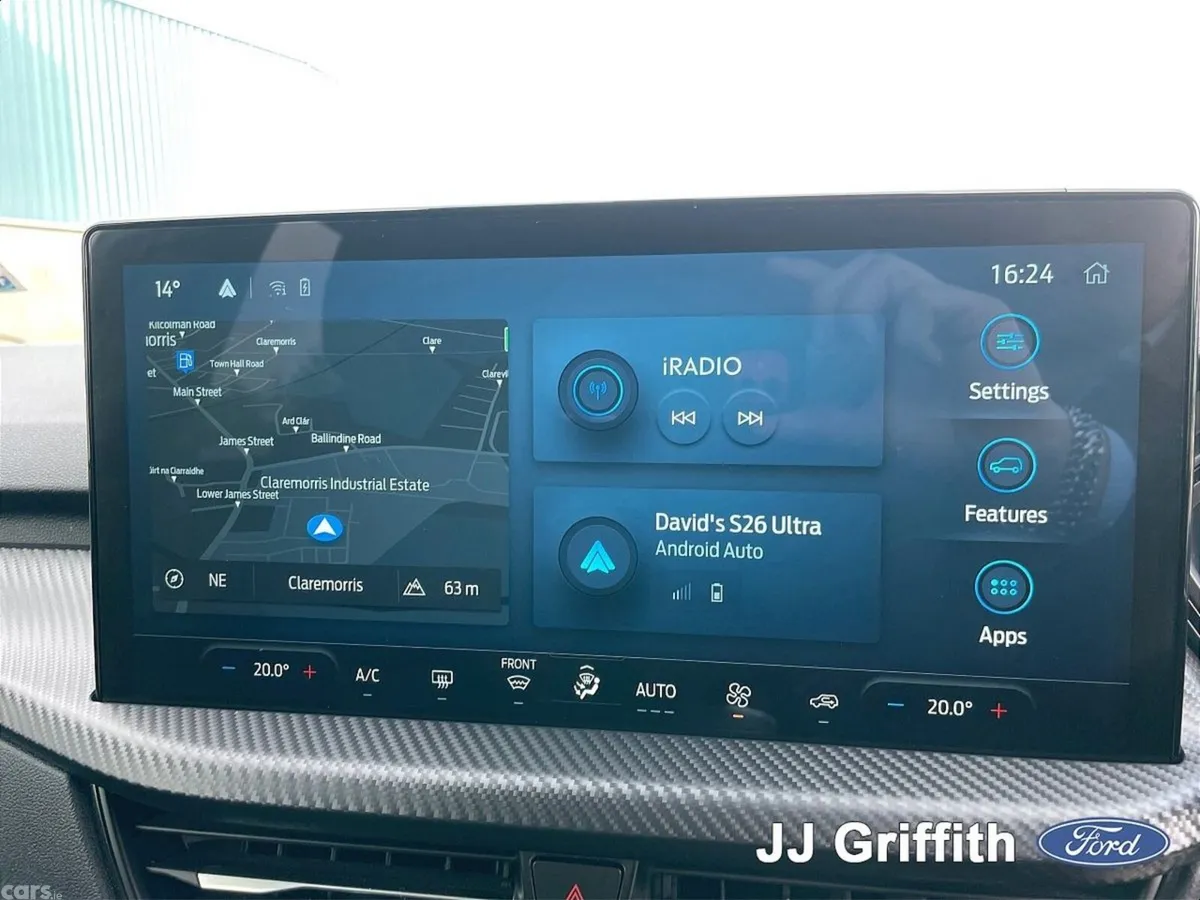 Ford Kuga SUV, Petrol Plug-in Hybrid, 2024, Black