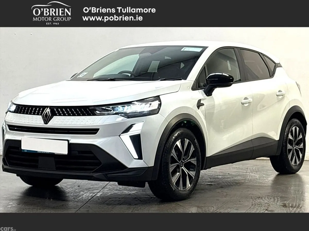 Renault Captur Hatchback, Petrol Hybrid, 2026, White