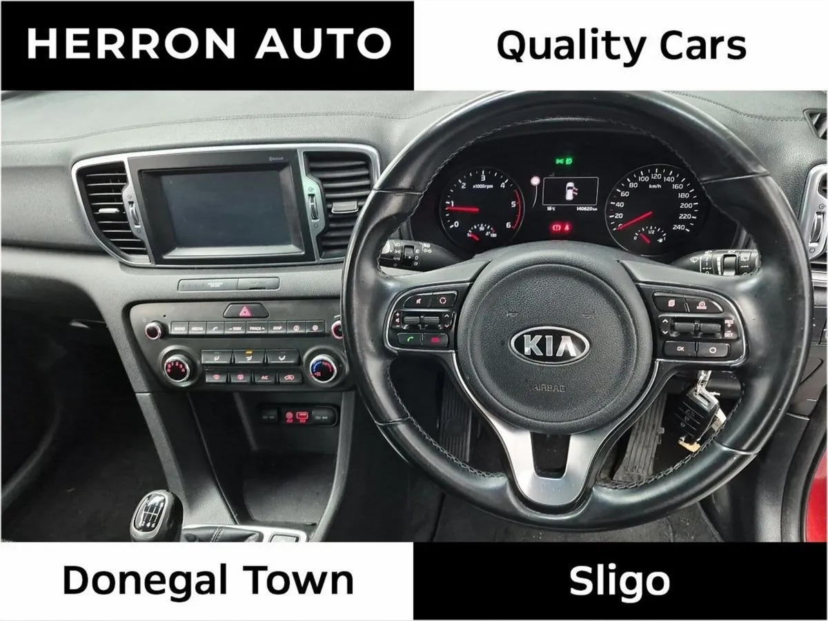 Kia Sportage SUV, Diesel, 2016, Red
