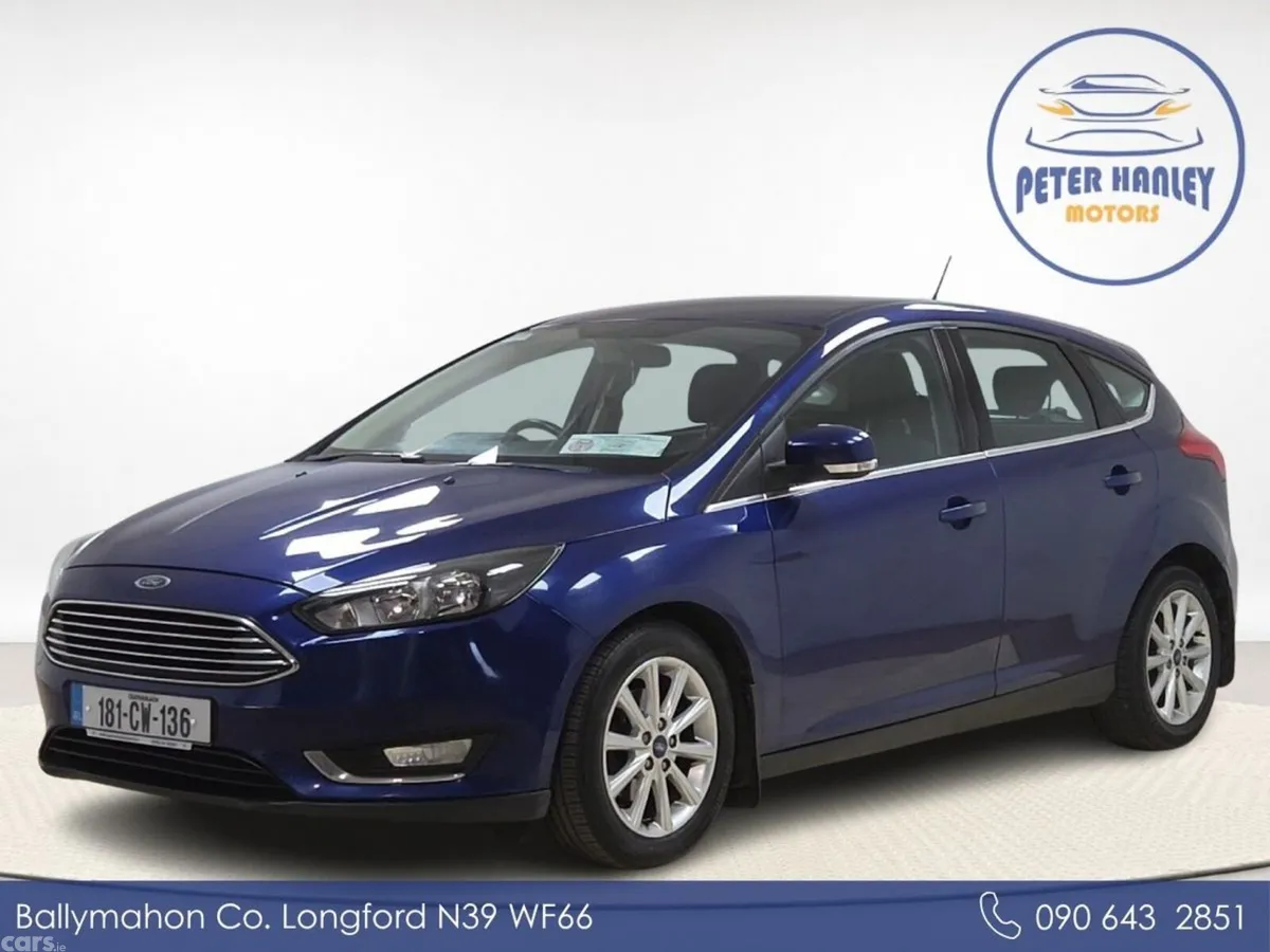 Ford Focus Hatchback, Diesel, 2018, Blue