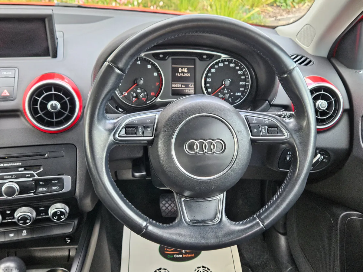 Audi A1 Hatchback, Petrol, 2015, Red