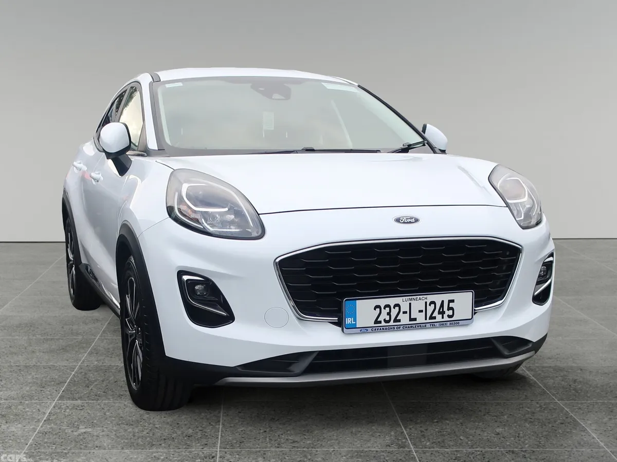 Ford Puma MPV, Petrol Hybrid, 2023, White