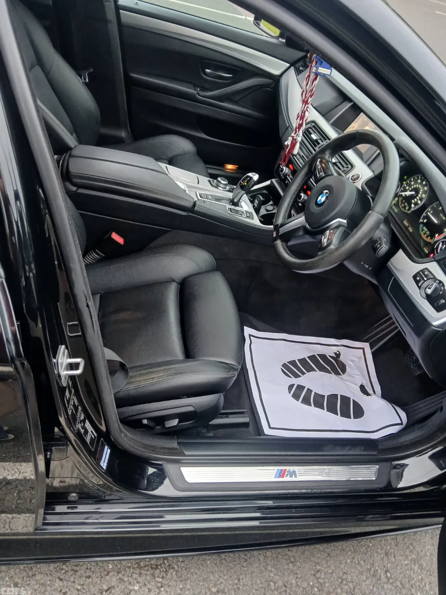 BMW 5-Series Saloon, Diesel, 2015, Black