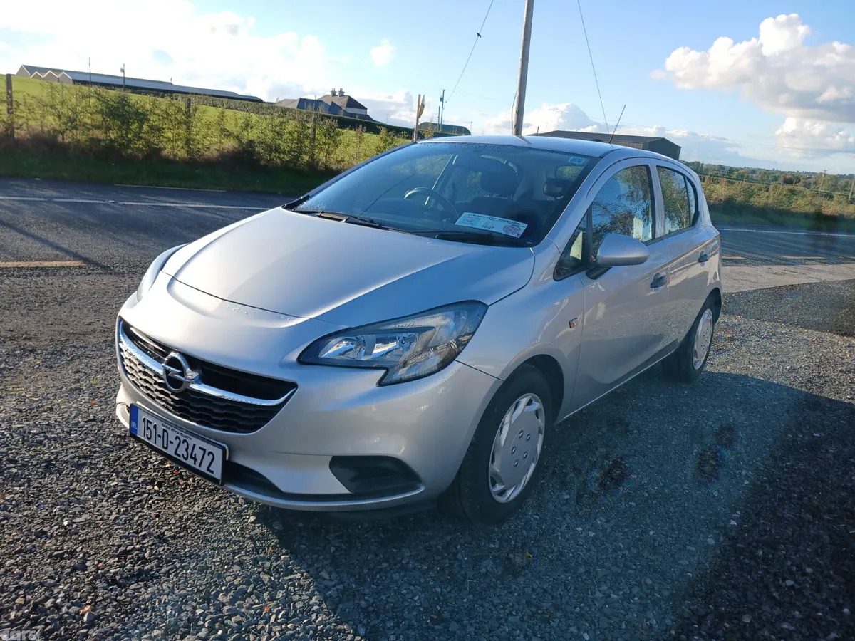 Opel Corsa Hatchback, Petrol, 2015, Silver