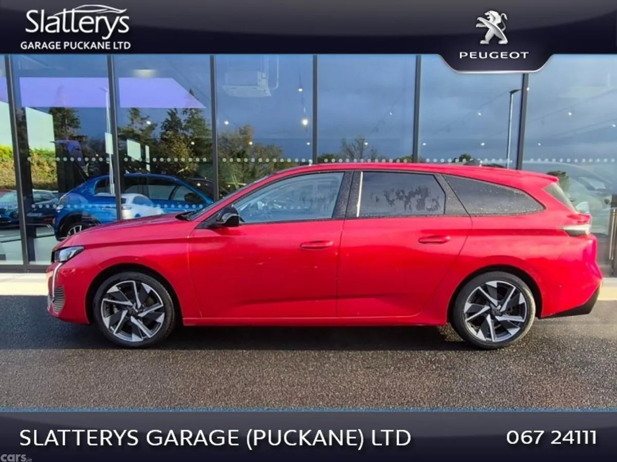 Peugeot 308 Estate, Diesel, 2024, Red