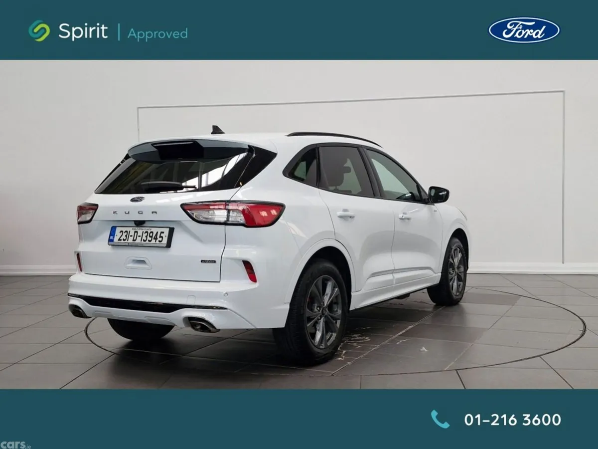 Ford Kuga SUV, Petrol Plug-in Hybrid, 2023, White