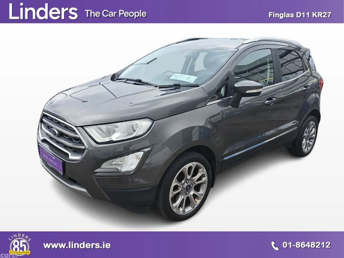 Ford EcoSport SUV, Petrol, 2020, Grey