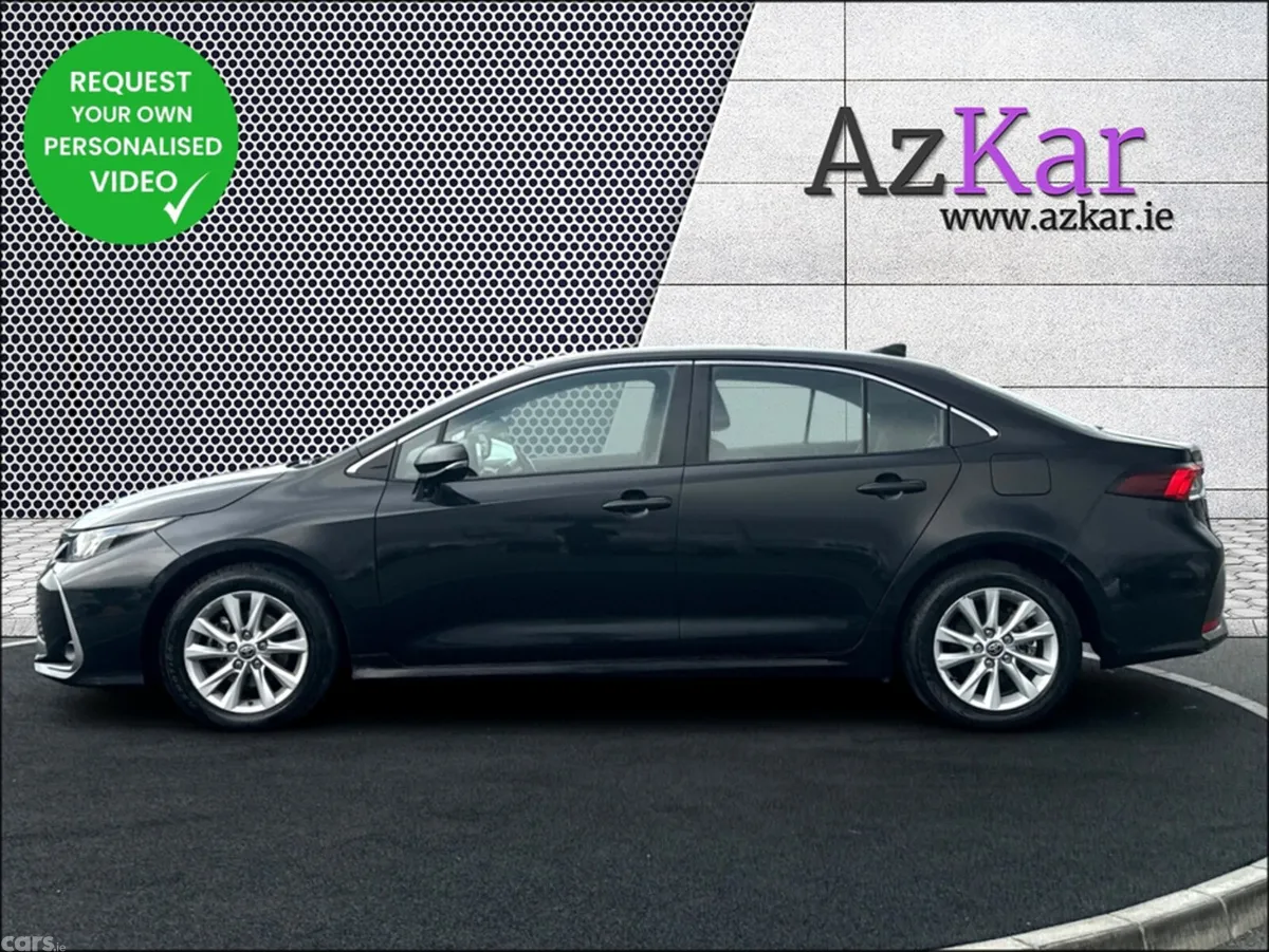 Toyota Corolla Saloon, Petrol Hybrid, 2023, Black