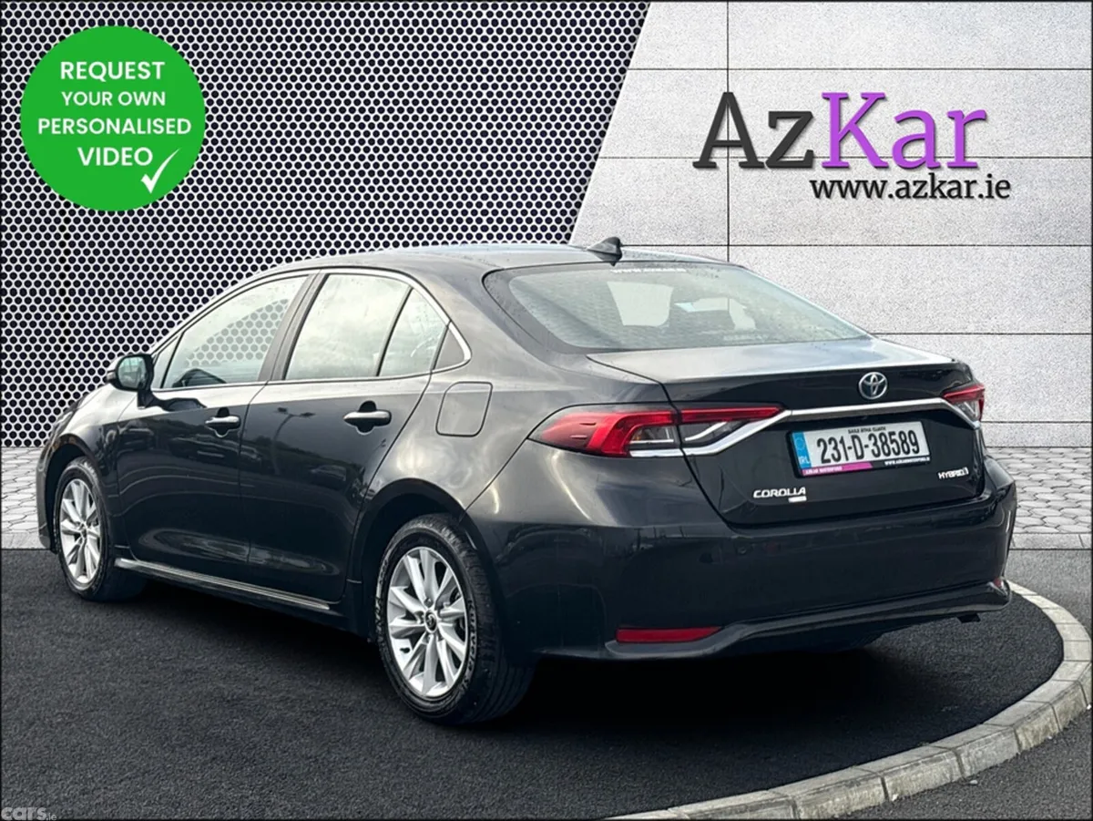 Toyota Corolla Saloon, Petrol Hybrid, 2023, Black