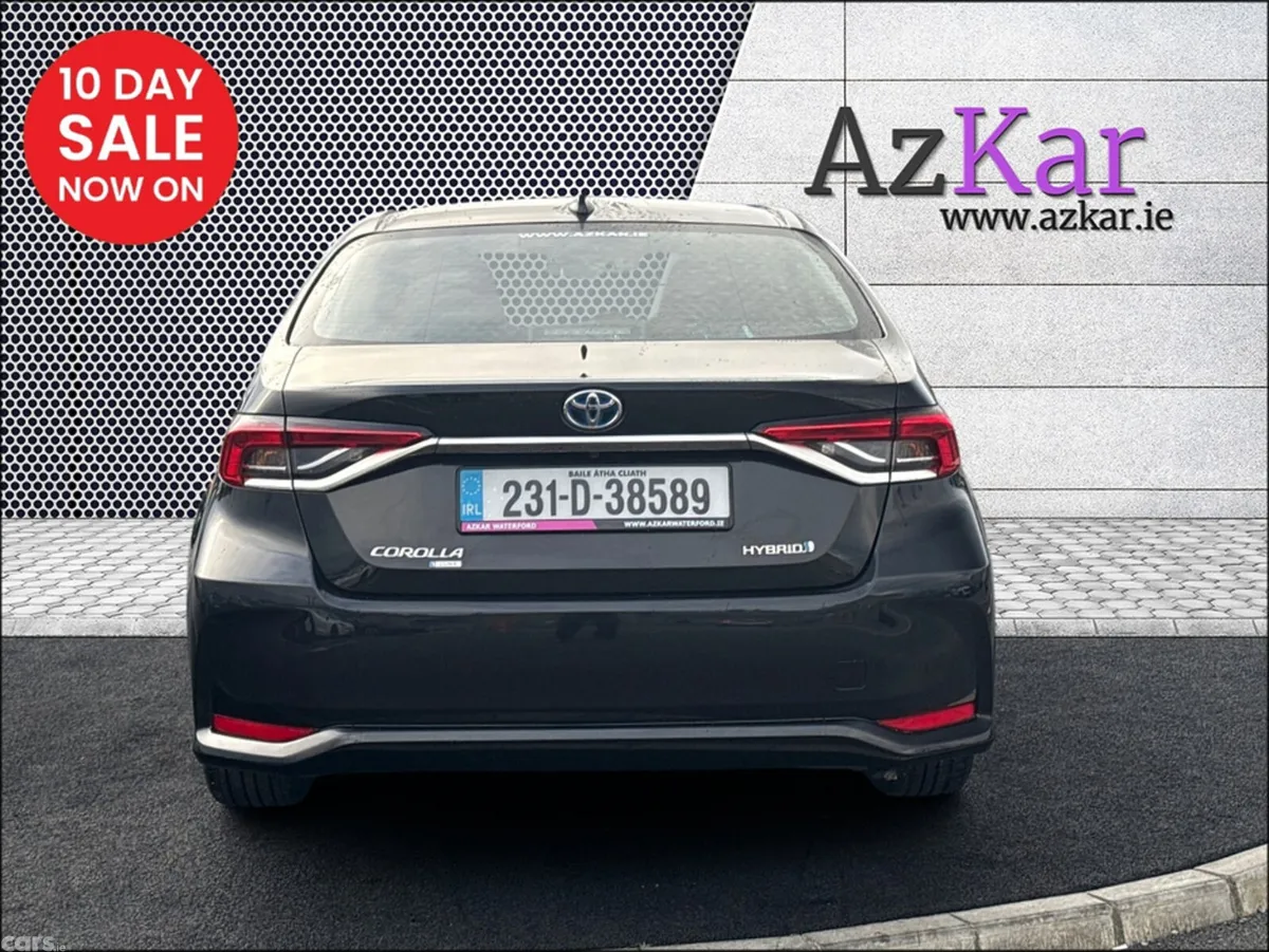 Toyota Corolla Saloon, Petrol Hybrid, 2023, Black