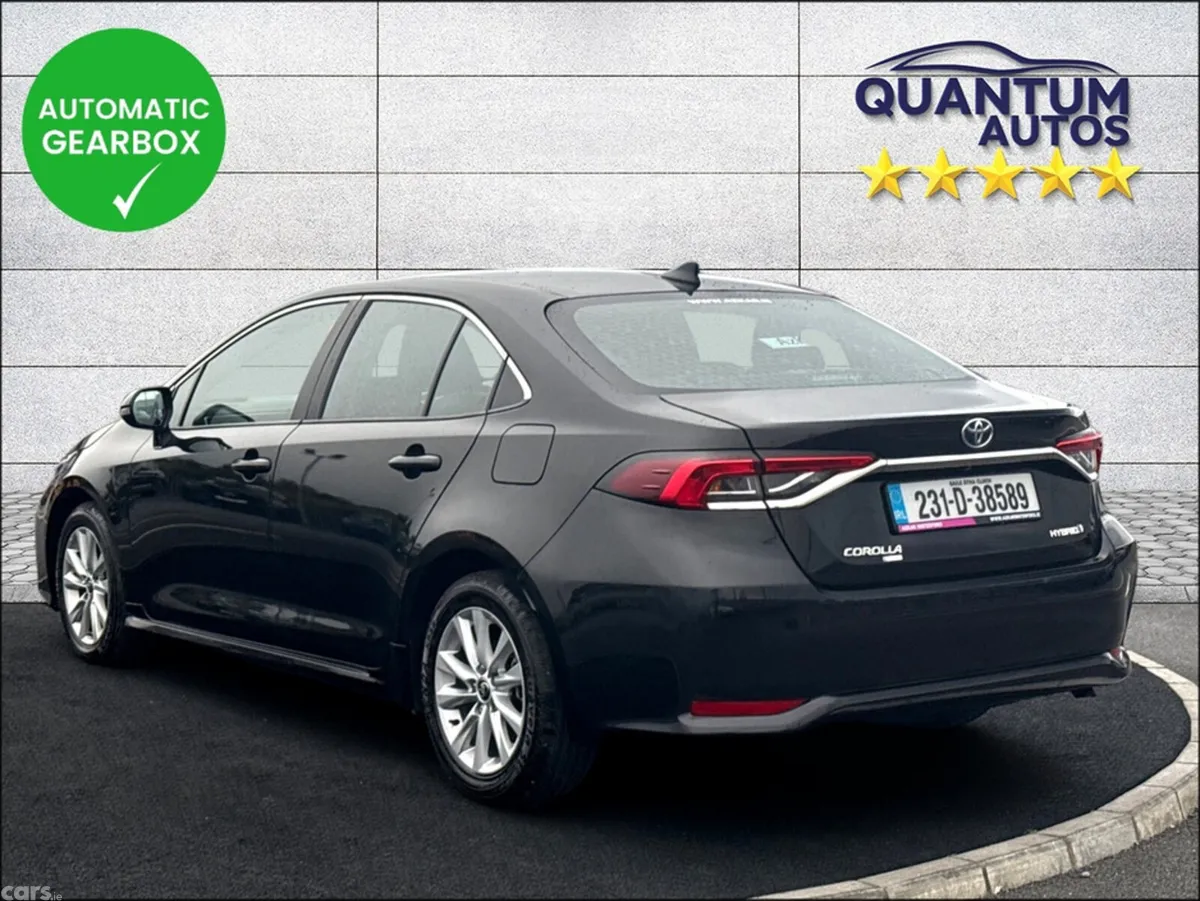 Toyota Corolla Saloon, Petrol Hybrid, 2023, Black