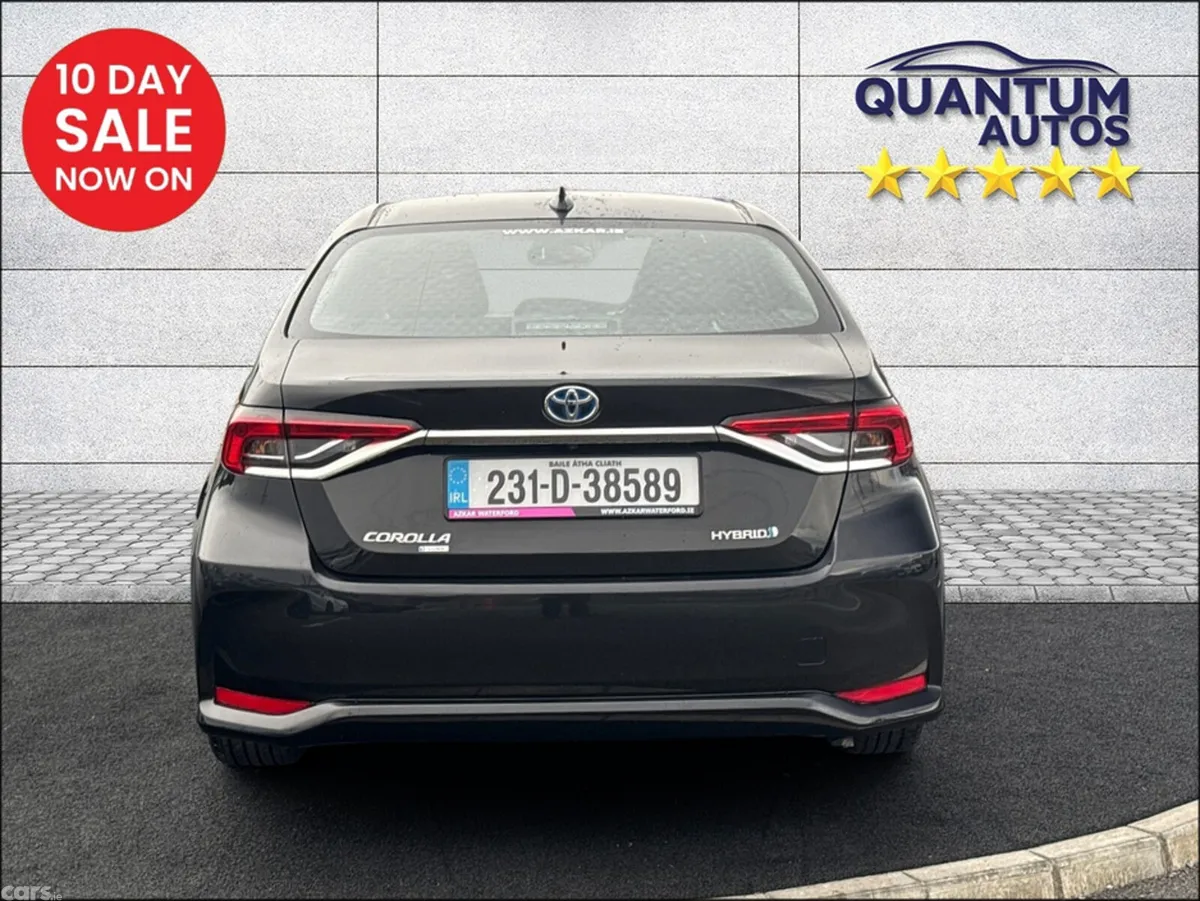 Toyota Corolla Saloon, Petrol Hybrid, 2023, Black