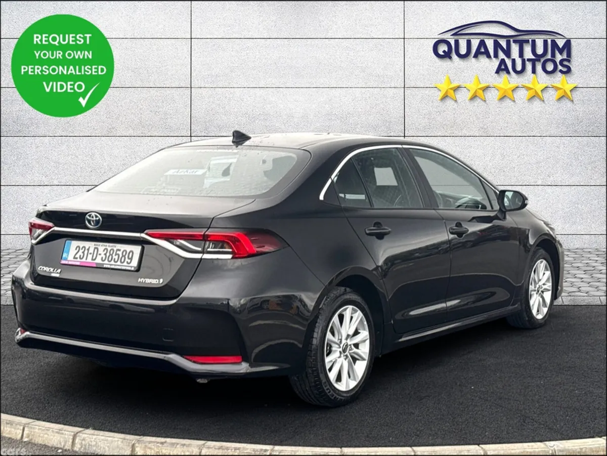 Toyota Corolla Saloon, Petrol Hybrid, 2023, Black