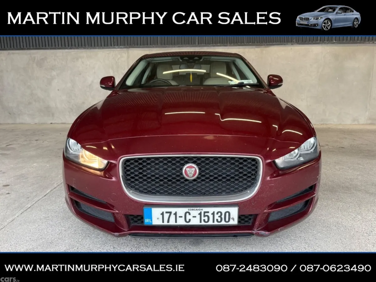 Jaguar XE Saloon, Diesel, 2017, Red